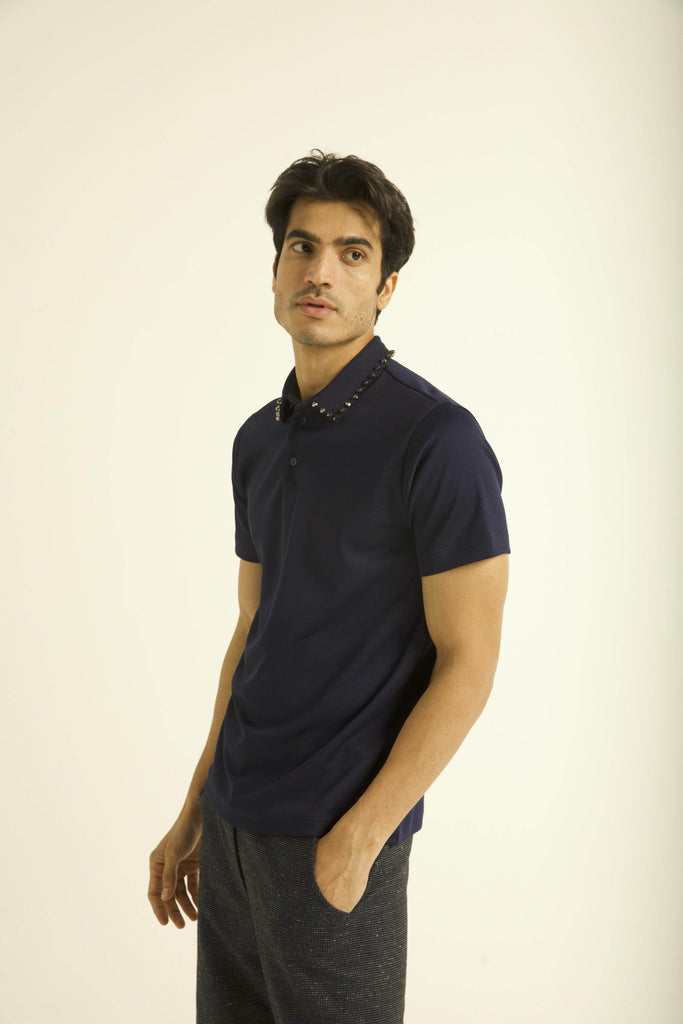 STUD POLO - dash and dot dash and dot