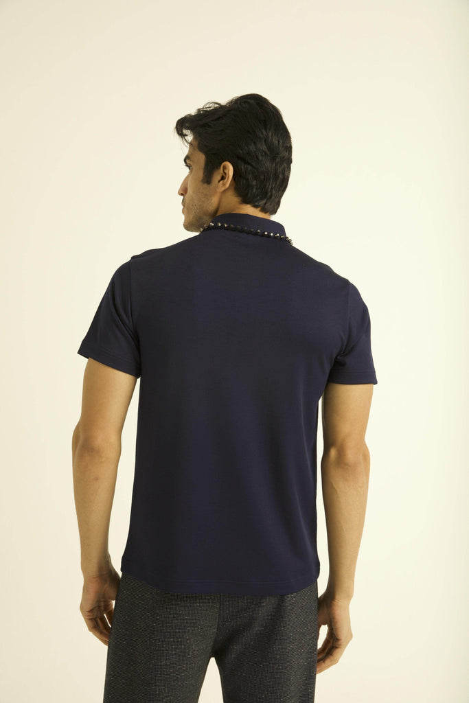 STUD POLO - dash and dot dash and dot