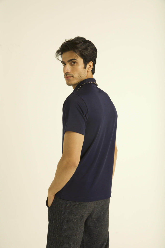 STUD POLO - dash and dot dash and dot