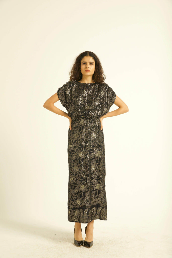 PAISLEY SEQUIN DRESS - dash and dot dash and dot