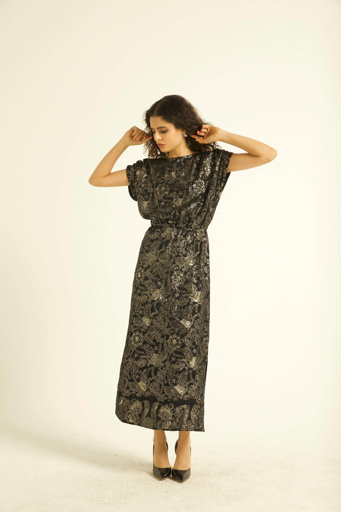 PAISLEY SEQUIN DRESS - dash and dot dash and dot