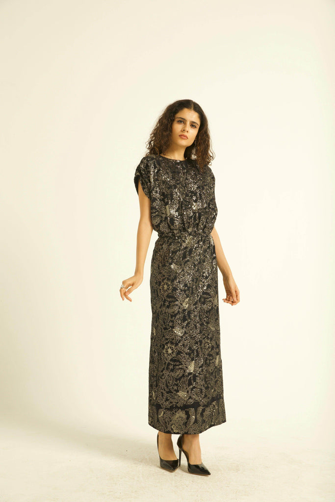 PAISLEY SEQUIN DRESS - dash and dot dash and dot