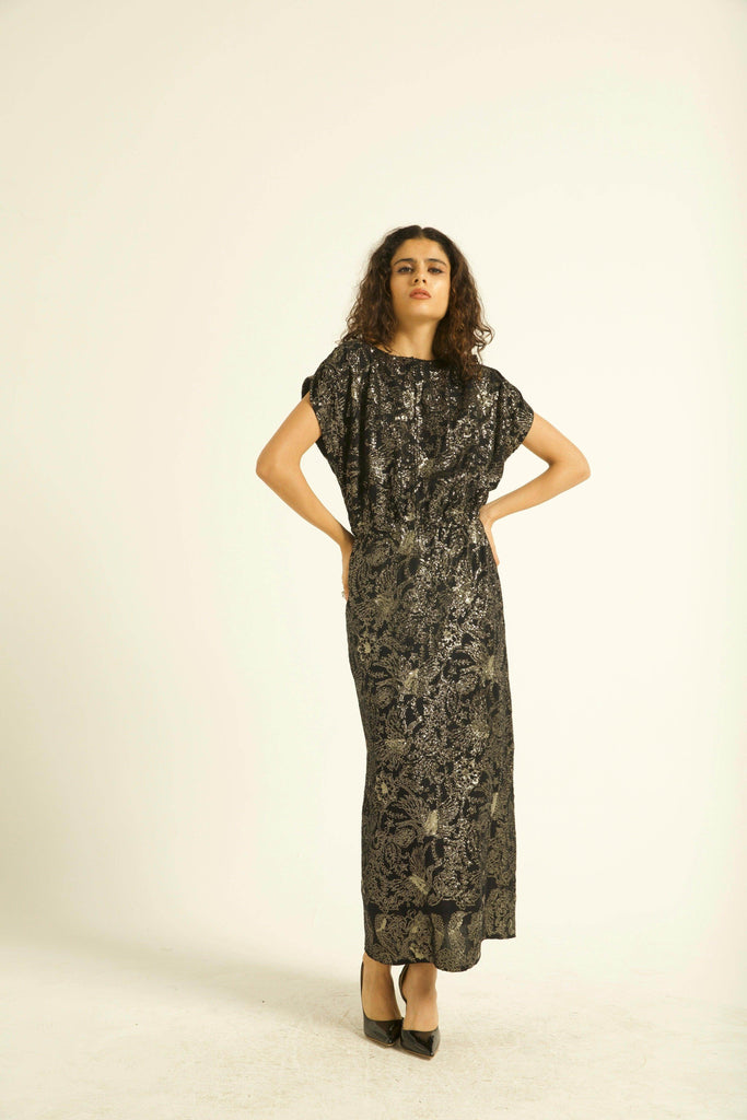 PAISLEY SEQUIN DRESS - dash and dot dash and dot