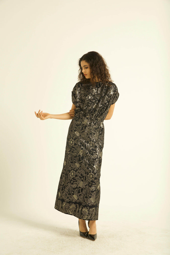 PAISLEY SEQUIN DRESS - dash and dot dash and dot