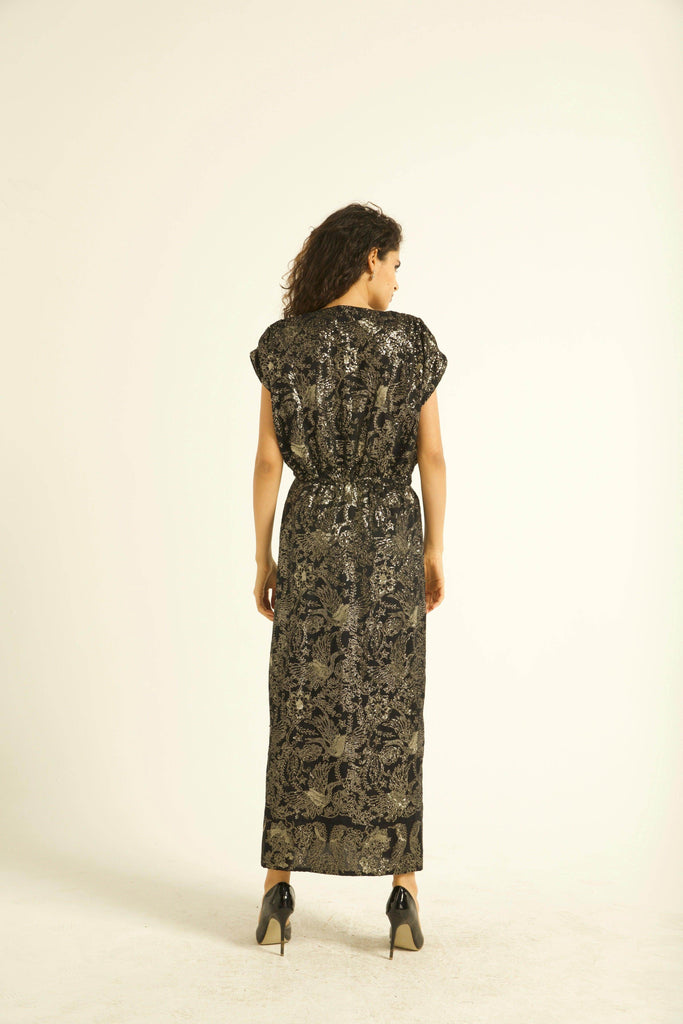 PAISLEY SEQUIN DRESS - dash and dot dash and dot