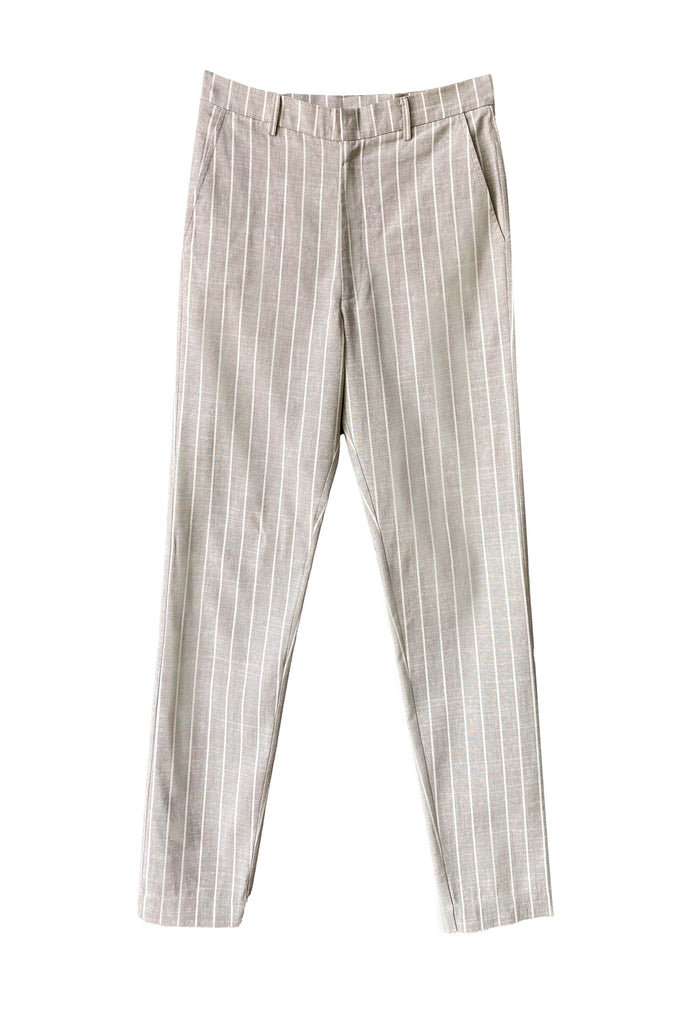 STRIPE COTTON PANT - dash and dot dash and dot