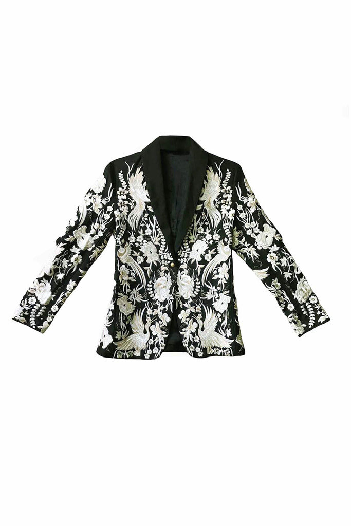 EMBROIDERED JACKET - dash and dot dash and dot