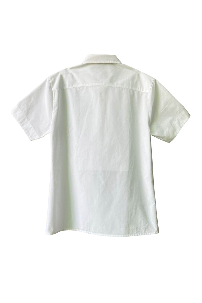 HALF SLEEVE PINTUCK BIB SHIRT - dash and dot dash and dot