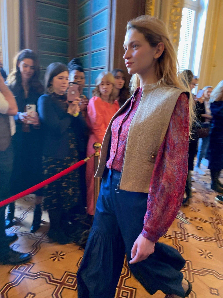 JUTE GILLET - dash and dot dash and dot