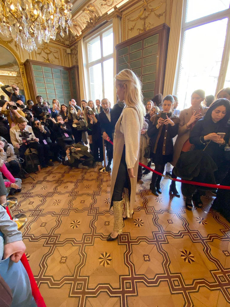 MIRROR LEG WARMERS - dash and dot dash and dot