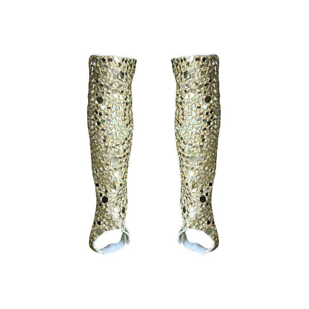 MIRROR LEG WARMERS - dash and dot dash and dot