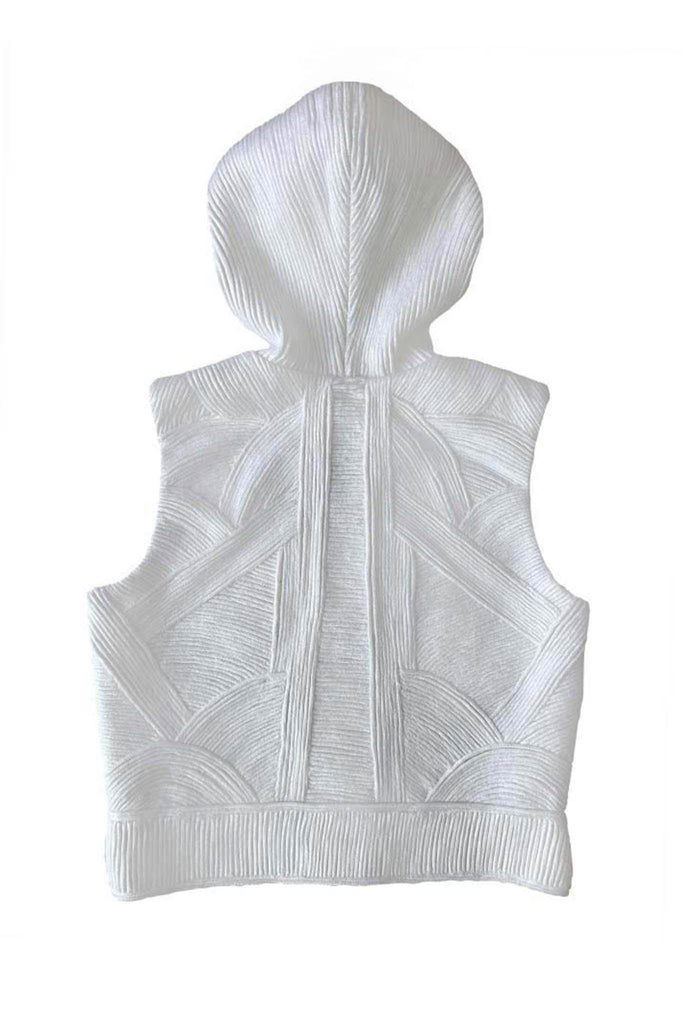 CROP HOODED JACKET - dash and dot dash and dot