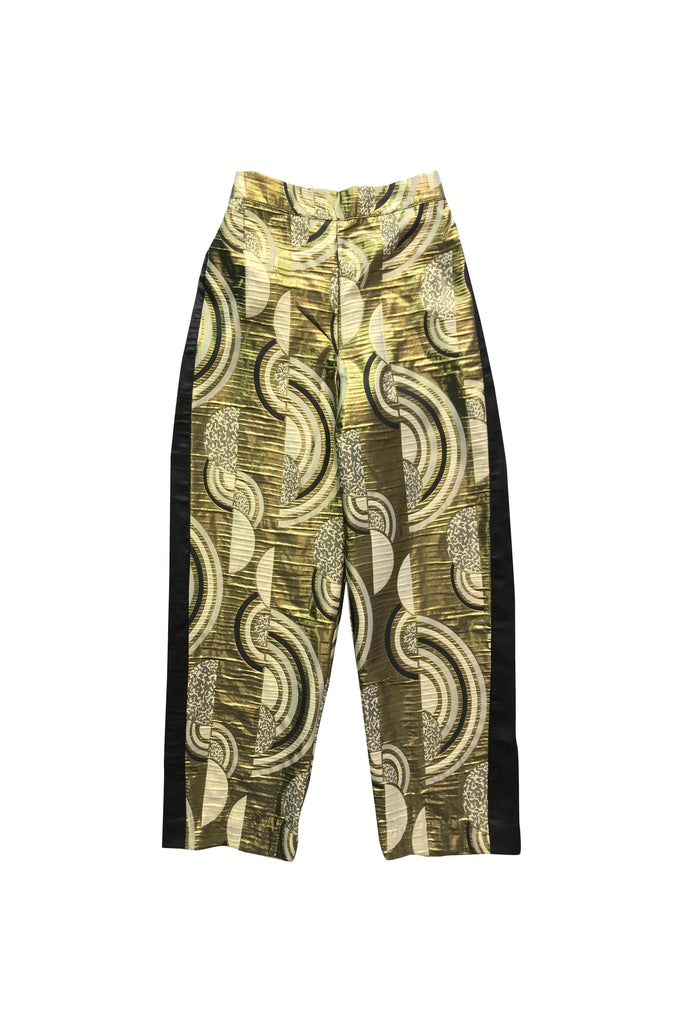 BROCADE STRIPE PANT - dash and dot dash and dot