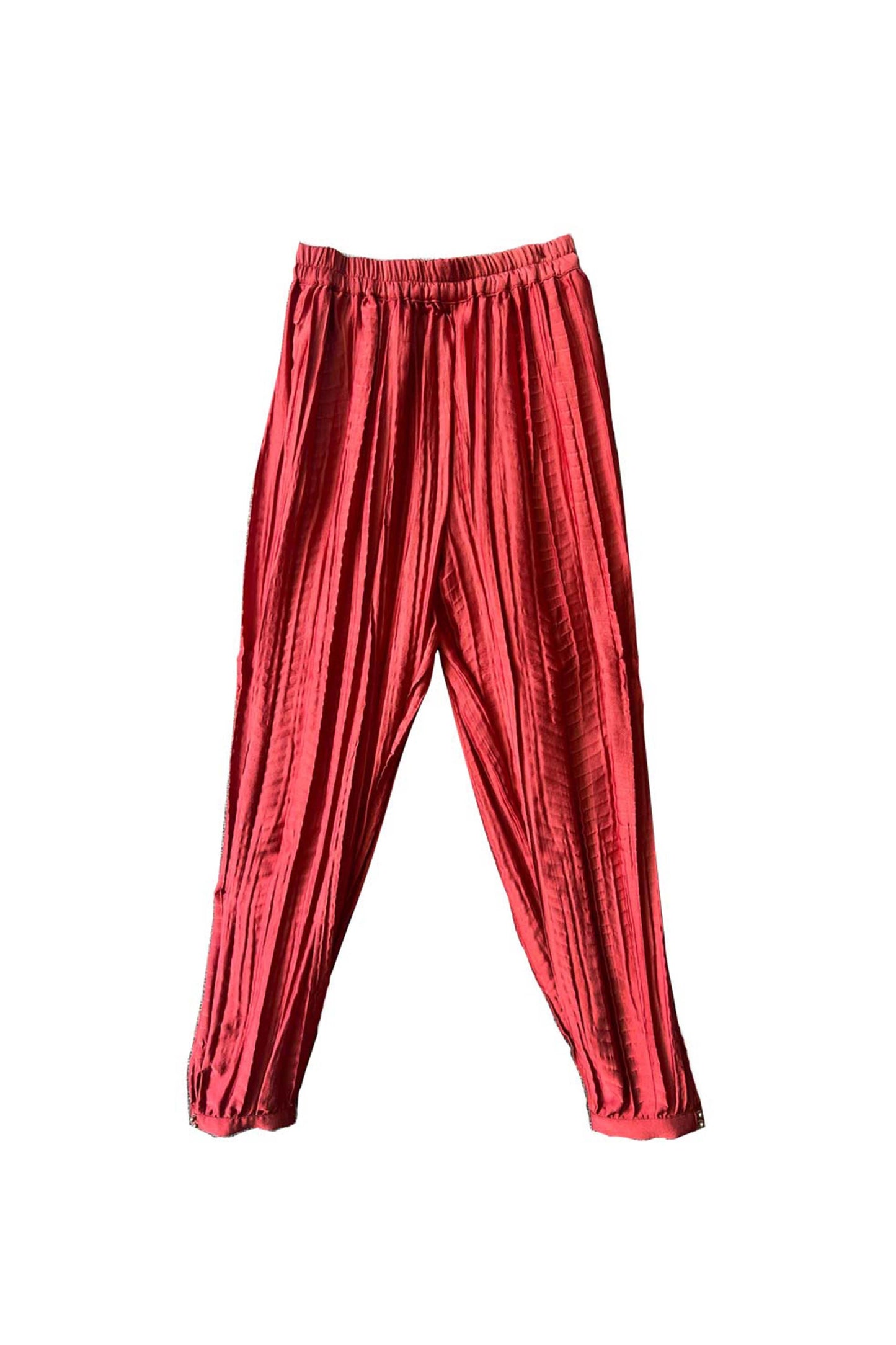 RUST CRUSHED PANTS - dash and dot