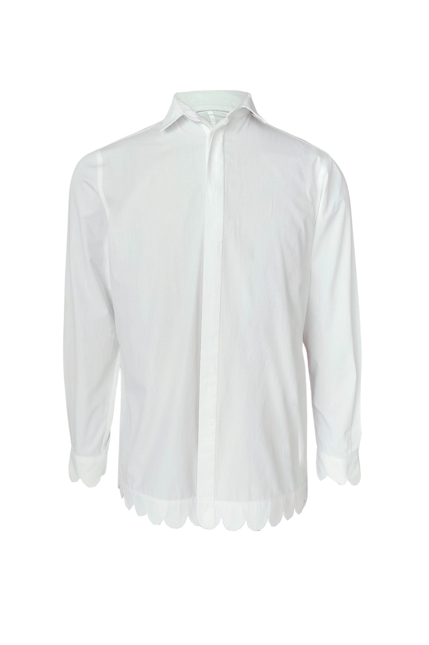 SCALLOPED SHIRT - dash and dot