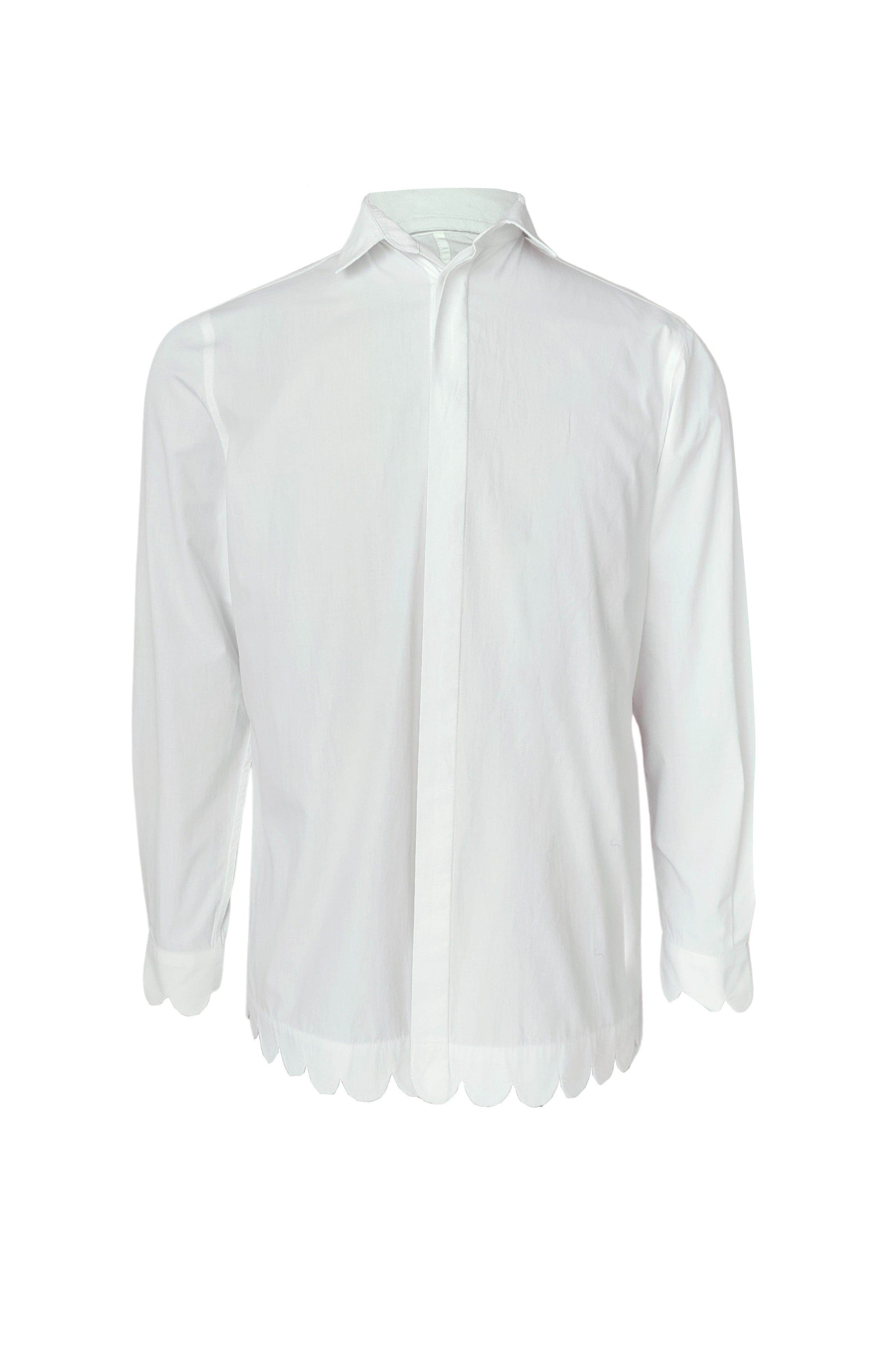 SCALLOPED SHIRT - dash and dot