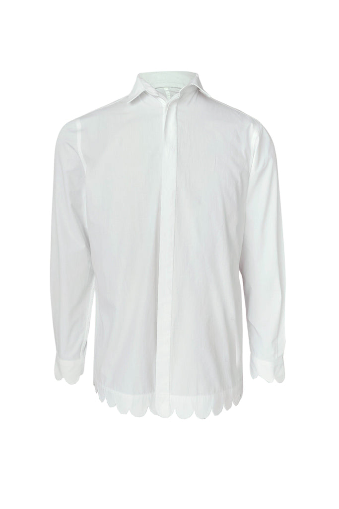 SCALLOPED SHIRT - dash and dot dash and dot