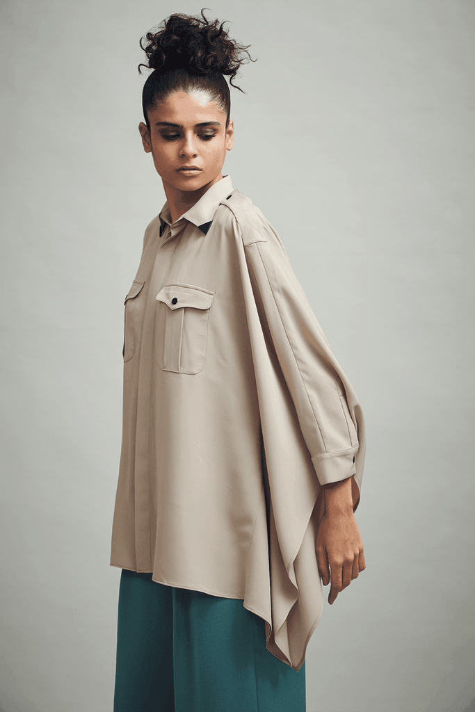 EXTRA BOXY SHIRT - dash and dot dash and dot