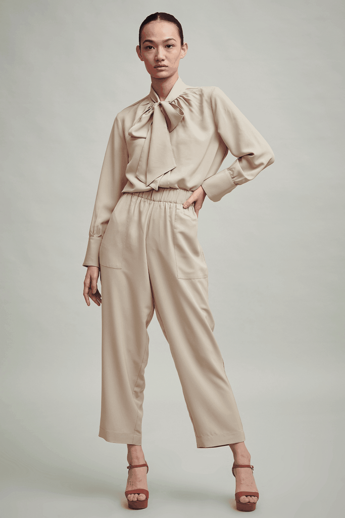 SAND TAPERED PANT - dash and dot dash and dot