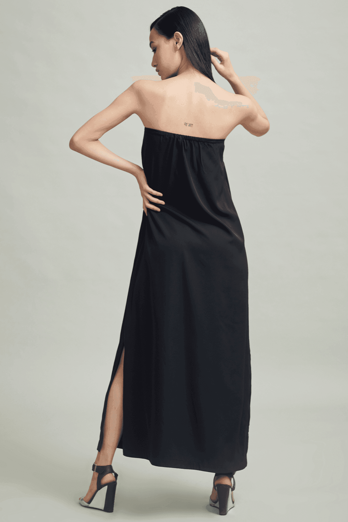 STRAPLESS DRESS - dash and dot
