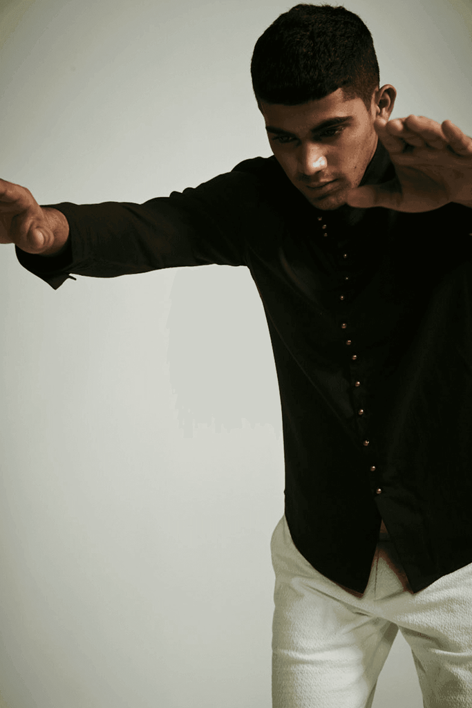 SHANK BUTTON SHIRT - dash and dot dash and dot