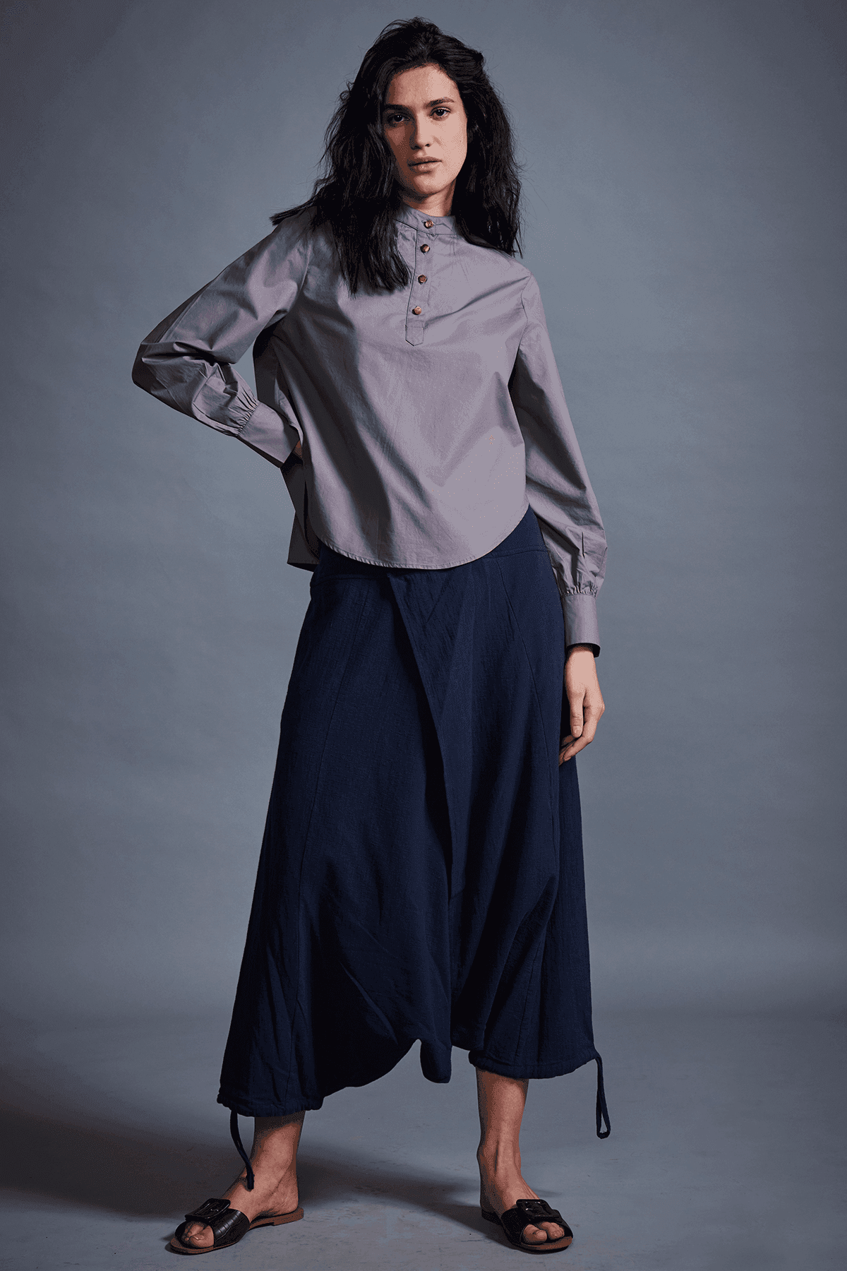 FRONT OVERLAP PANT - dash and dot