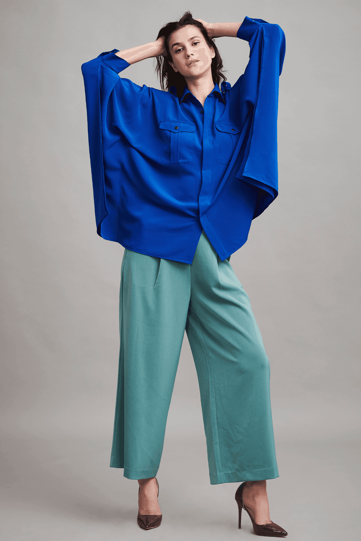 EXTRA BOXY SHIRT - dash and dot