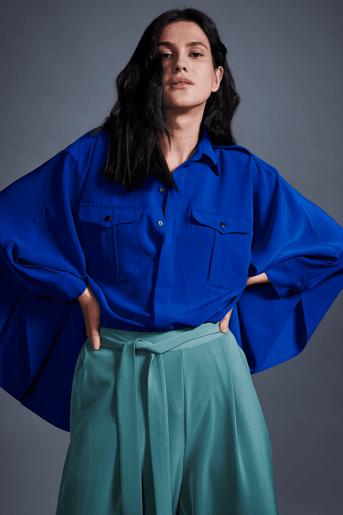 EXTRA BOXY SHIRT - dash and dot dash and dot