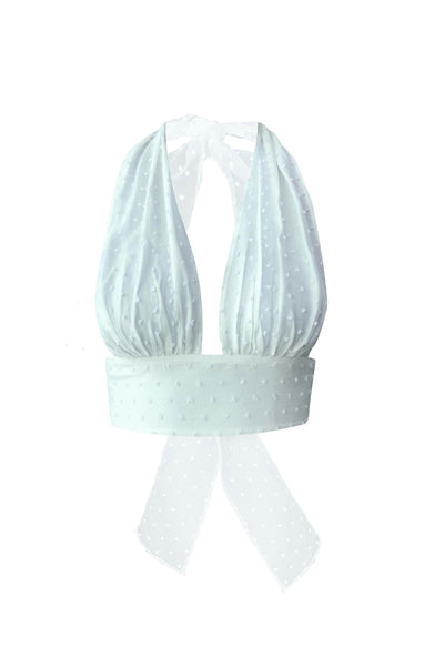 TIE UP TOP - dash and dot