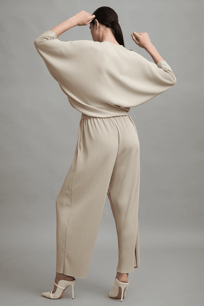 PLEAT DOLMAN TOP - dash and dot dash and dot