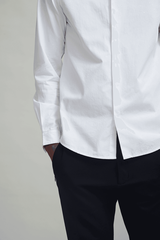 HAND PAINTED SHIRT - dash and dot dash and dot