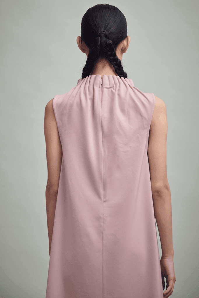 RUCHED NECK BASIC - dash and dot dash and dot