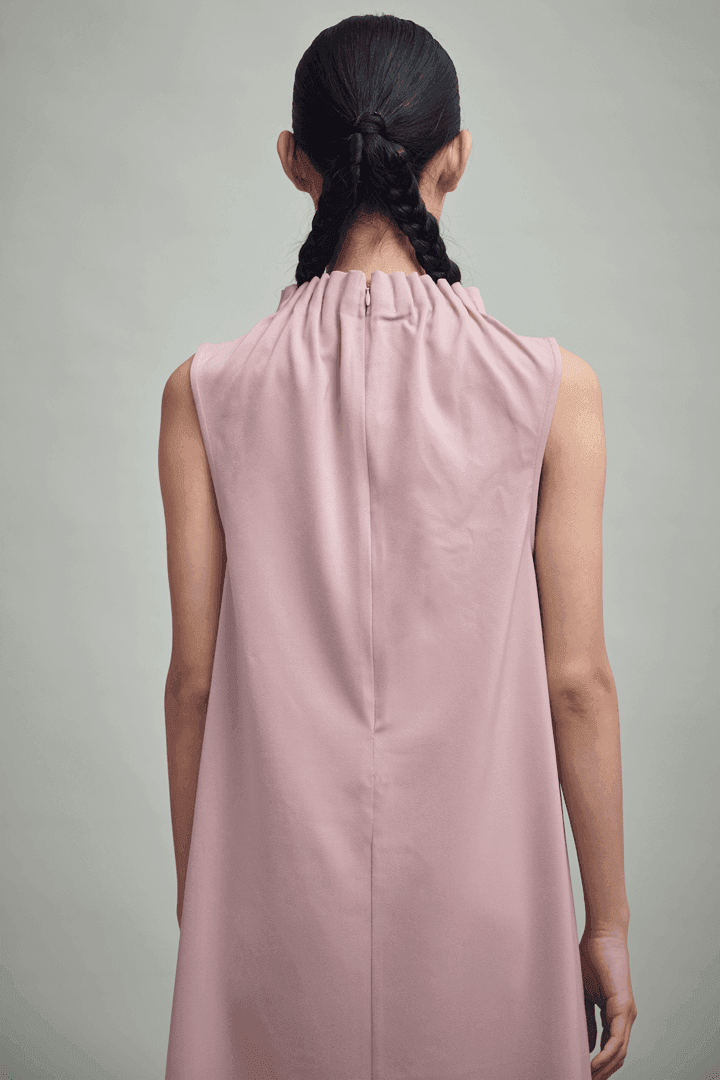 RUCHED NECK BASIC - dash and dot