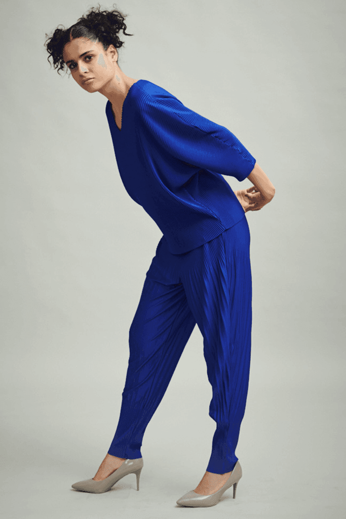 PLEAT DOLMAN TOP - dash and dot dash and dot