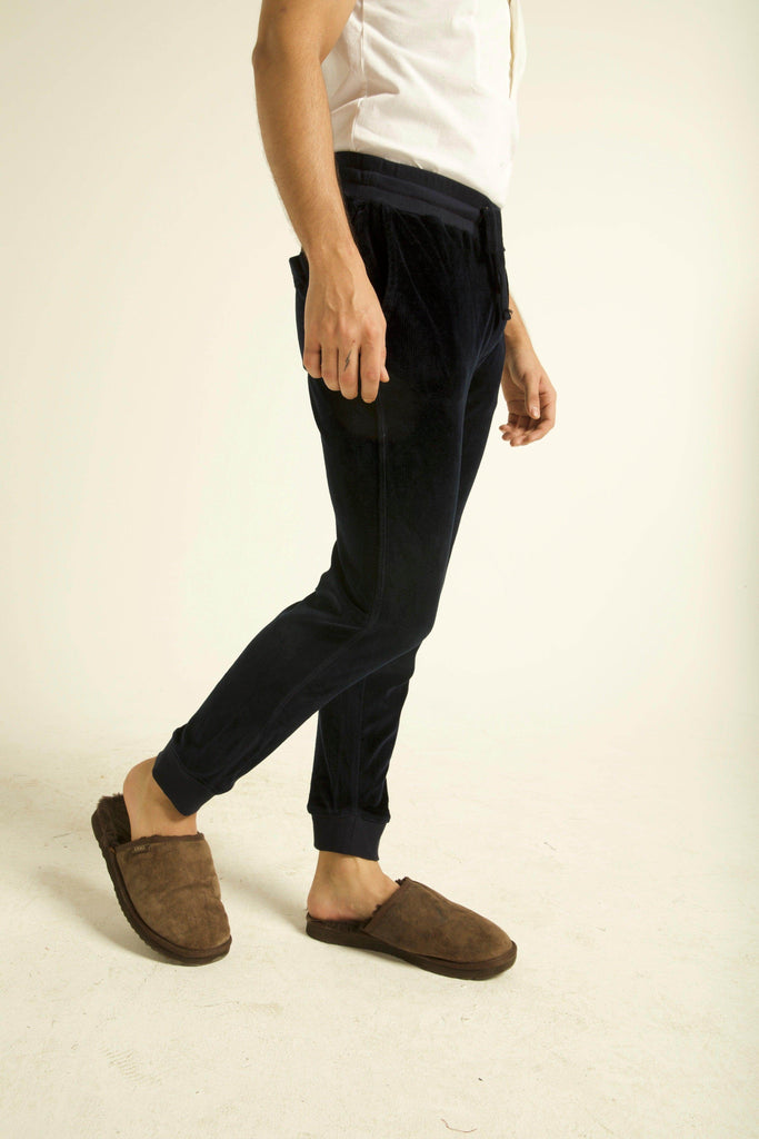 VELOUR TRACK PANT - dash and dot dash and dot