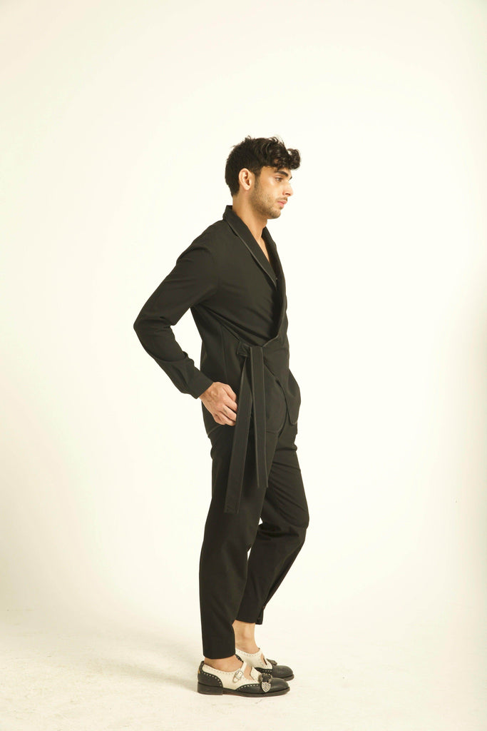 BUTTON CUFF TROUSER - dash and dot dash and dot