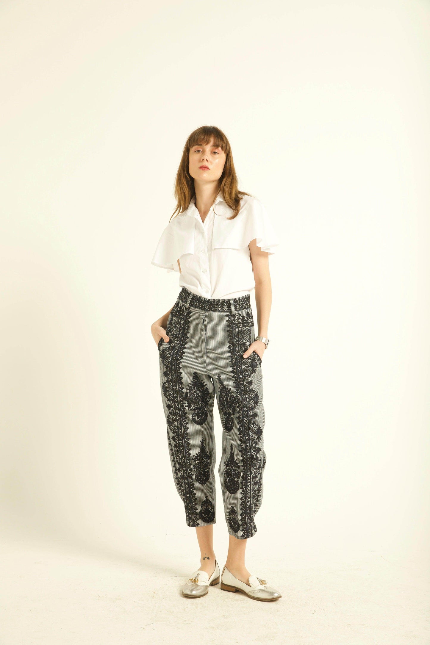 CAPE SLEEVE SHIRT - dash and dot