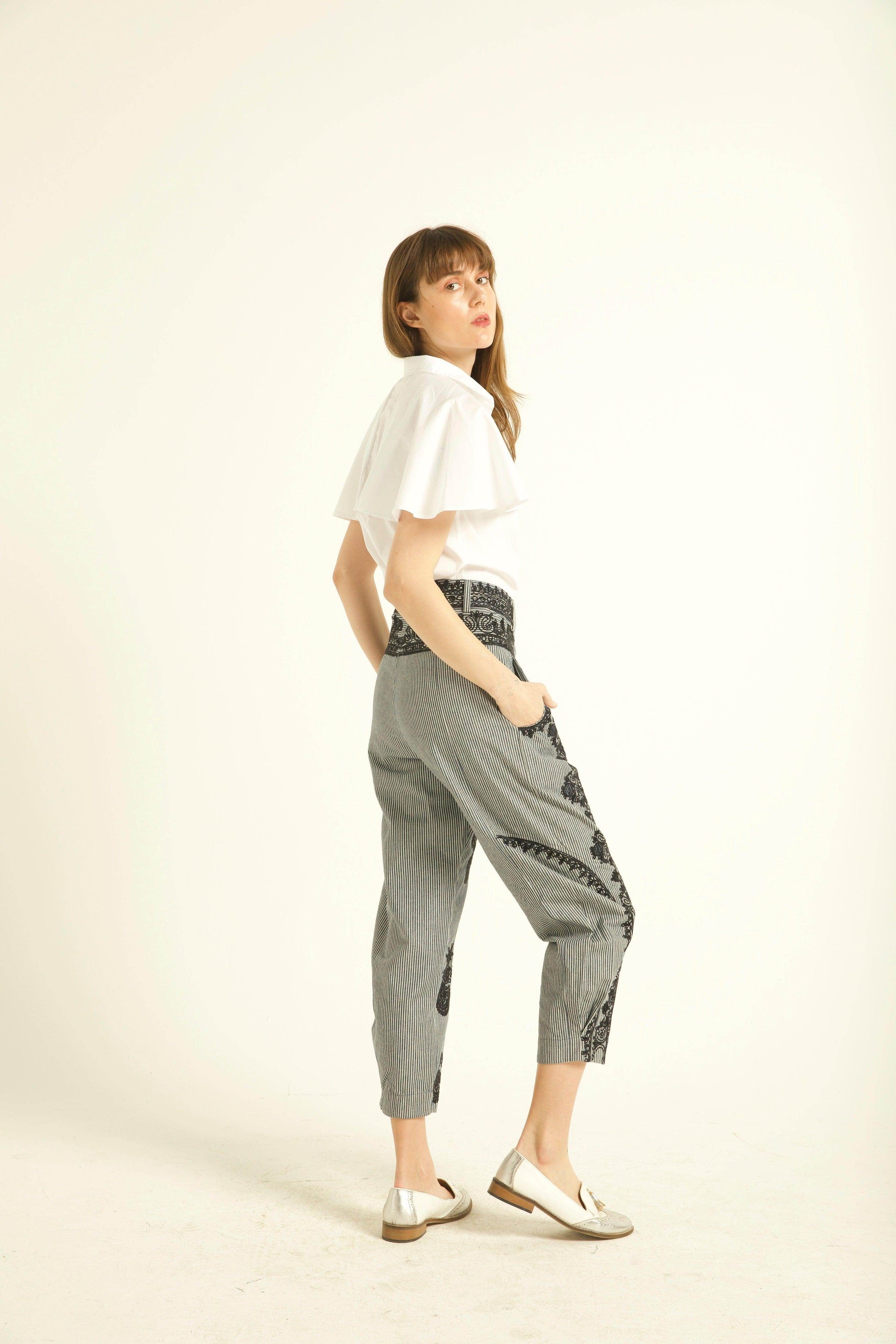 CAPE SLEEVE SHIRT - dash and dot