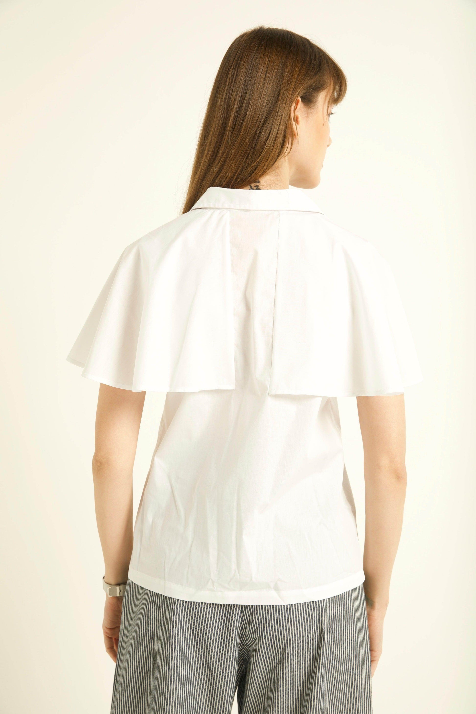CAPE SLEEVE SHIRT - dash and dot