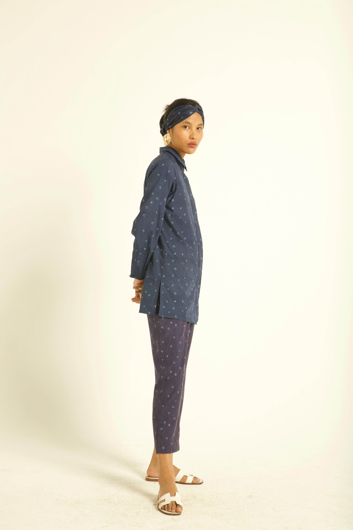 BANDHANI PRINT PANT - dash and dot