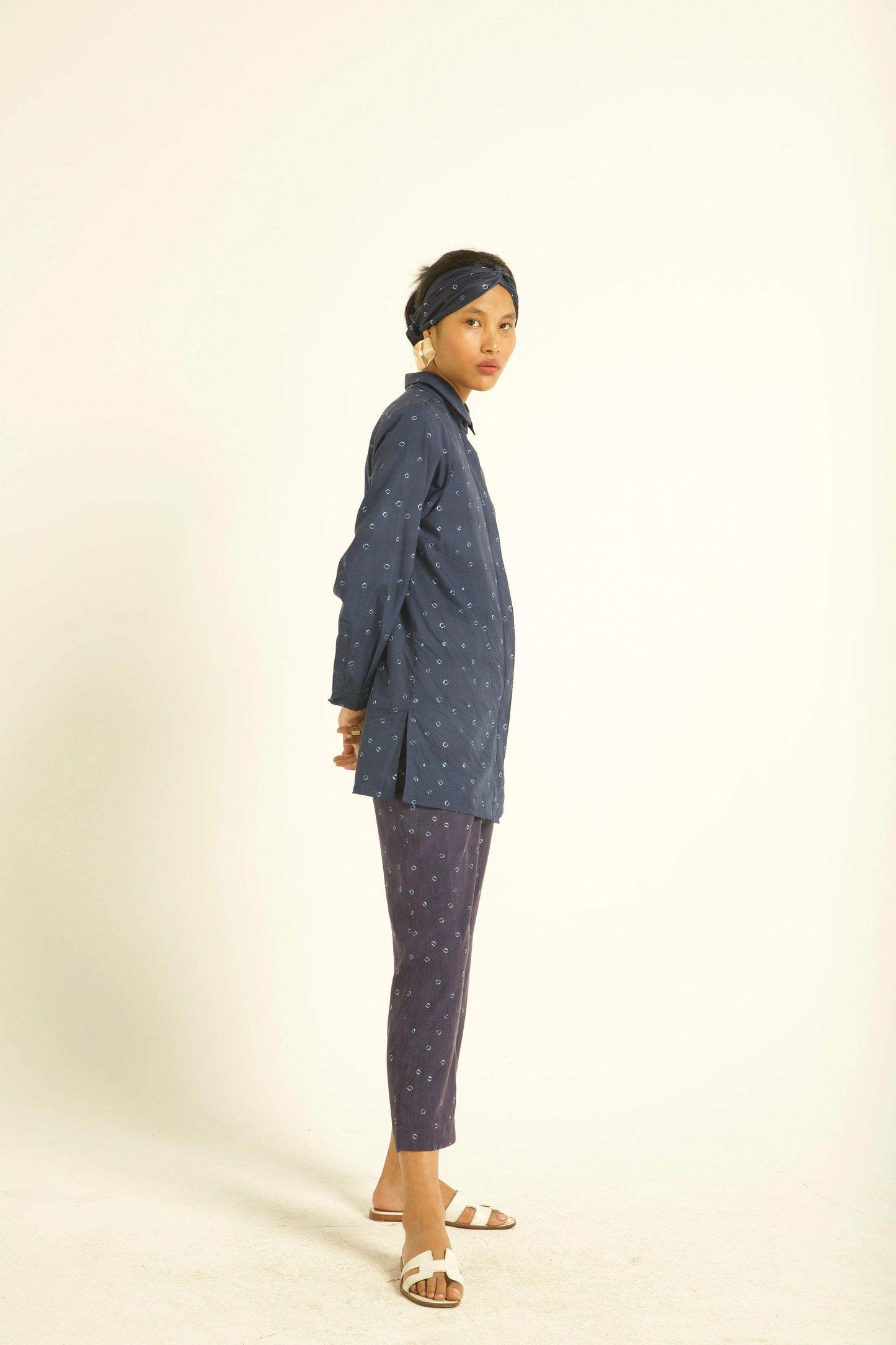 BANDHANI PRINT SHIRT - dash and dot