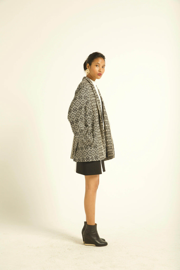 JACQUARD JACKET - dash and dot dash and dot