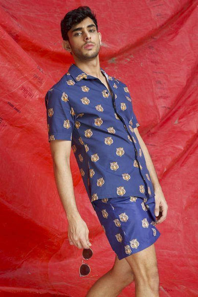 TIGER HEAD SHIRT - dash and dot