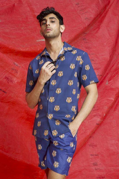 TIGER HEAD SHIRT - dash and dot