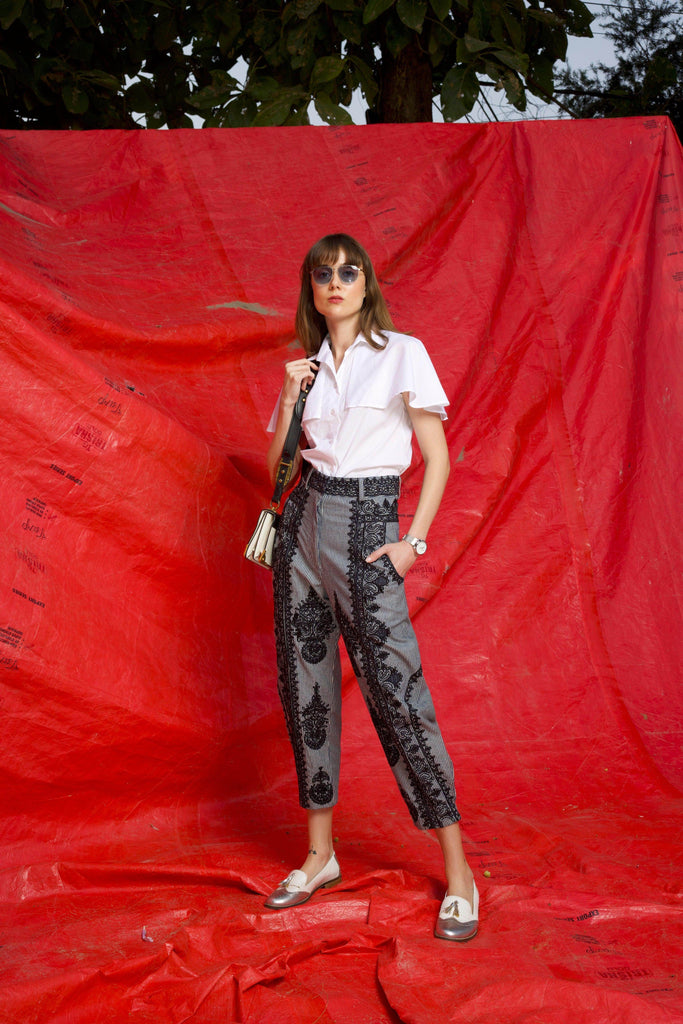 CAPE SLEEVE SHIRT - dash and dot dash and dot