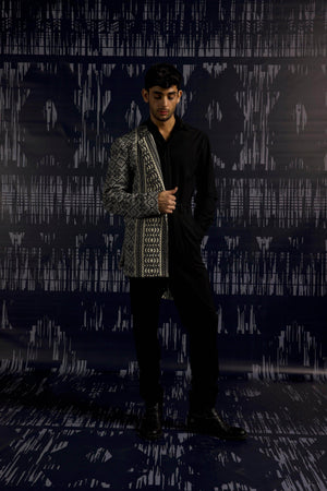 JACQUARD JACKET - dash and dot