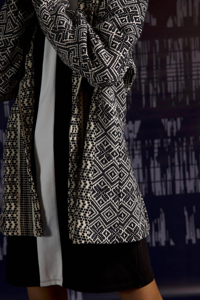 JACQUARD JACKET - dash and dot dash and dot