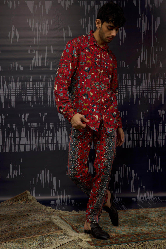 OUSHAK PRINTED PANT - dash and dot dash and dot