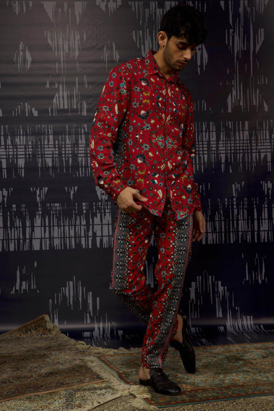 OUSHAK PRINTED PANT - dash and dot