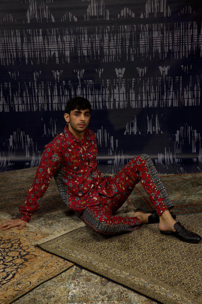 OUSHAK PRINTED PANT - dash and dot